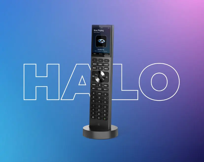 Control4 and the New Halo Remote Control
