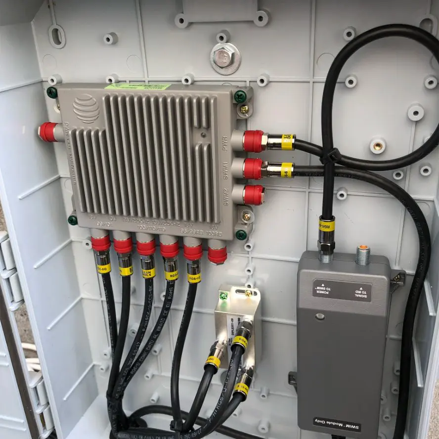 Cabling infrastructure.