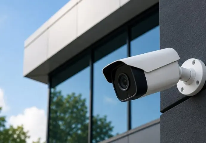 Security camera installation