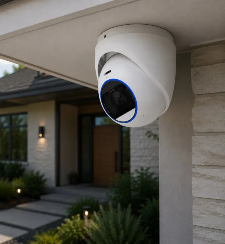Security camera and surveillance system installation
